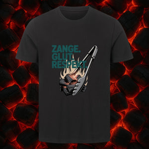 Zange. Glut. Respekt. - HigherBlanks Premium T-Shirt | T-Shirt | Meatware