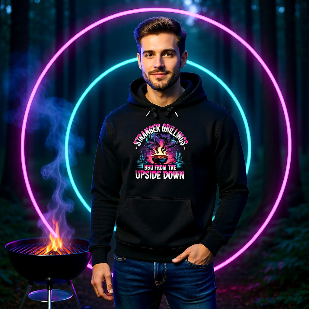 🔥 Stranger Grillings – Premium Hoodie