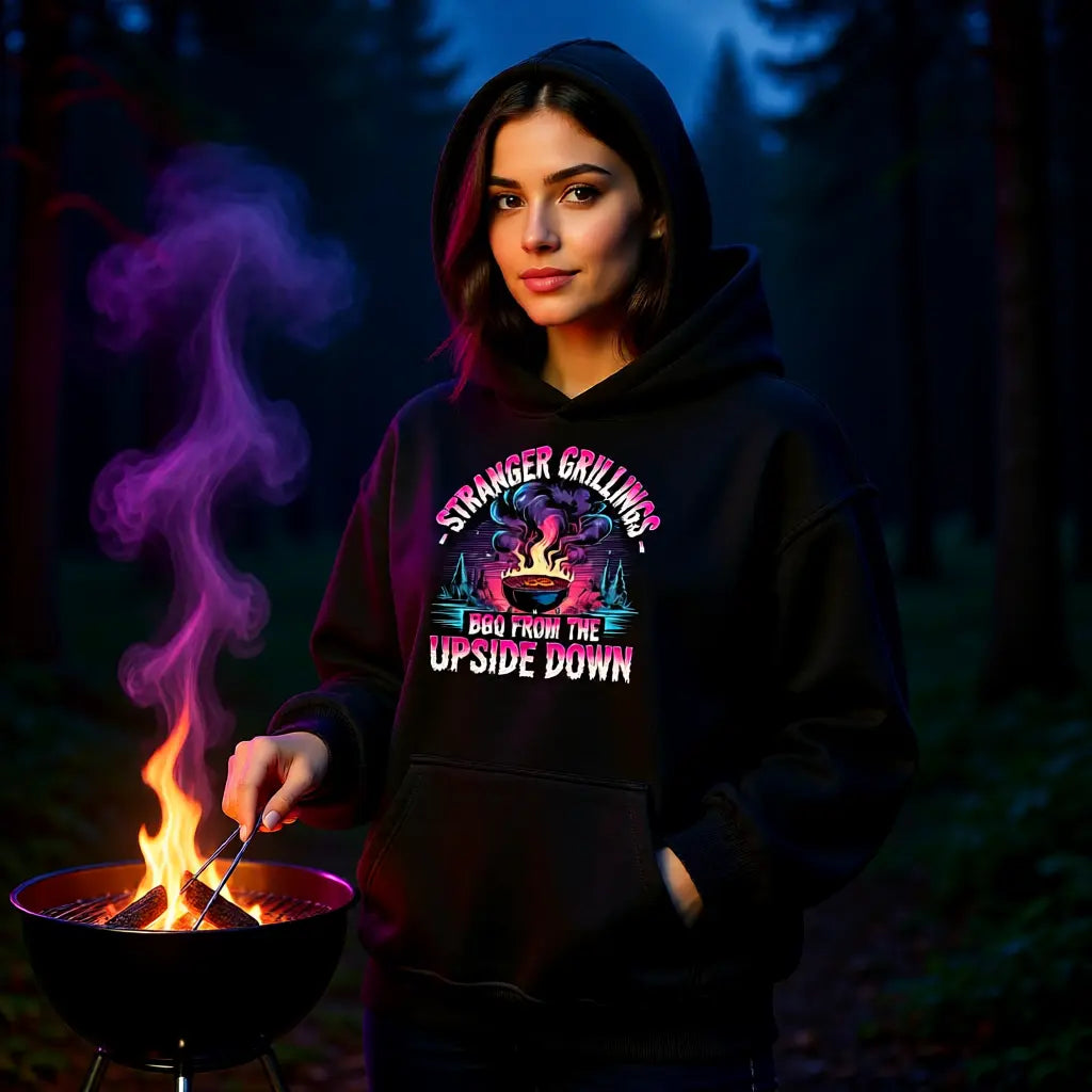 🔥 Stranger Grillings – Oversized Hoodie MarketPrint