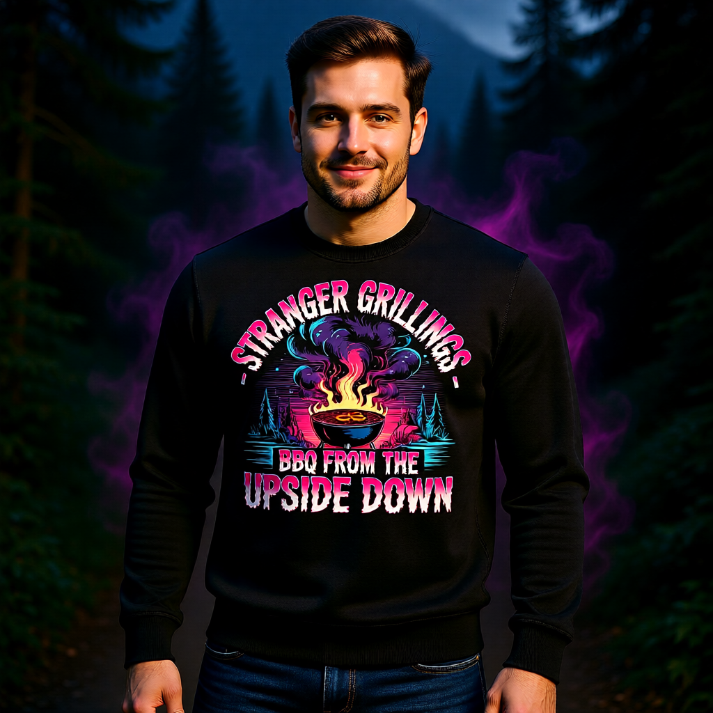 🔥 Stranger Grillings – Organic Sweatshirt