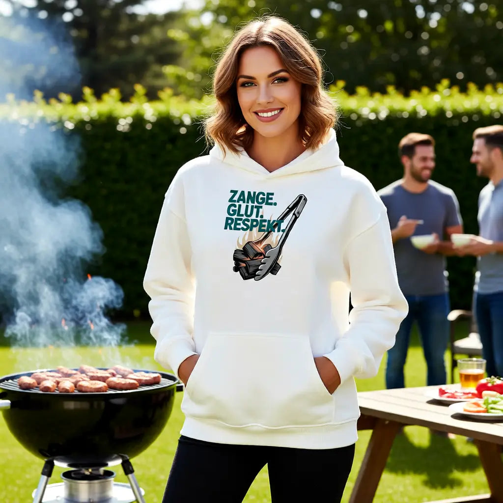 🔥🛠️ Zange. Glut. Respekt. – Oversized Hoodie MarketPrint