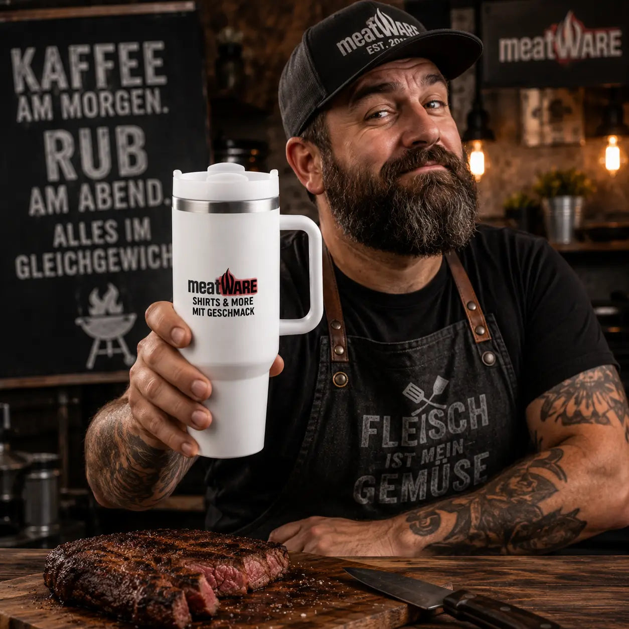 meatWARE thermo mug – 1200ml