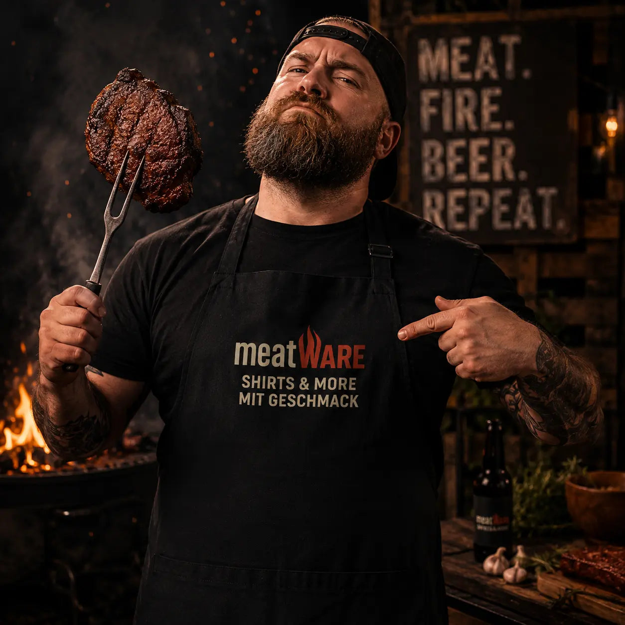 meatWARE Grill &amp; Cooking Apron