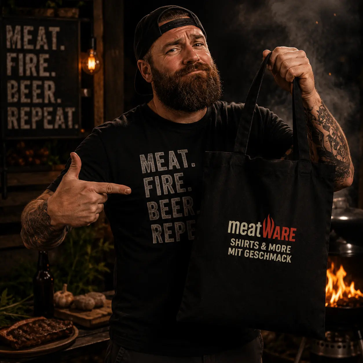 meatWARE jute bag