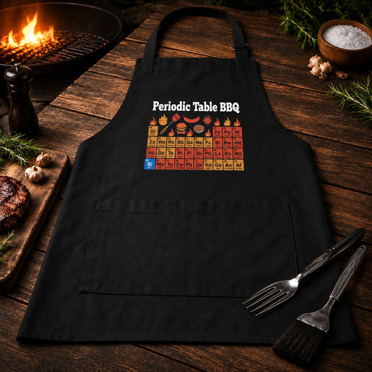 Periodic Table BBQ – BBQ apron