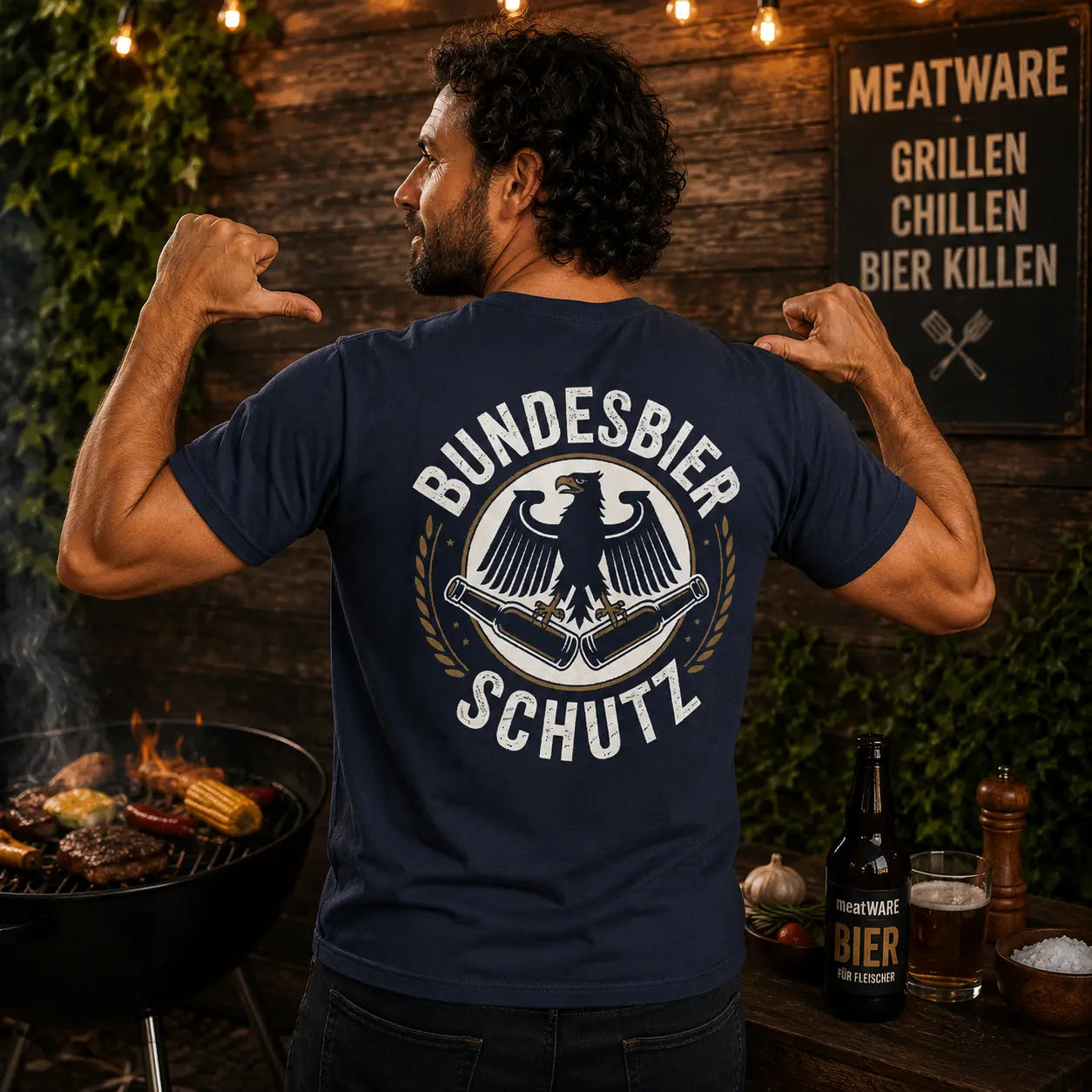 Bundesbier Schutz – Premium T-Shirt