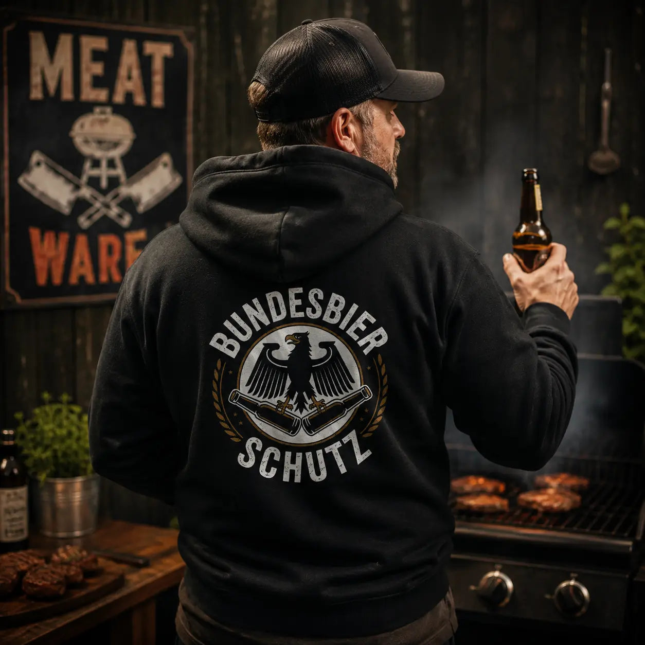 Federal Beer Protection – Premium Hoodie