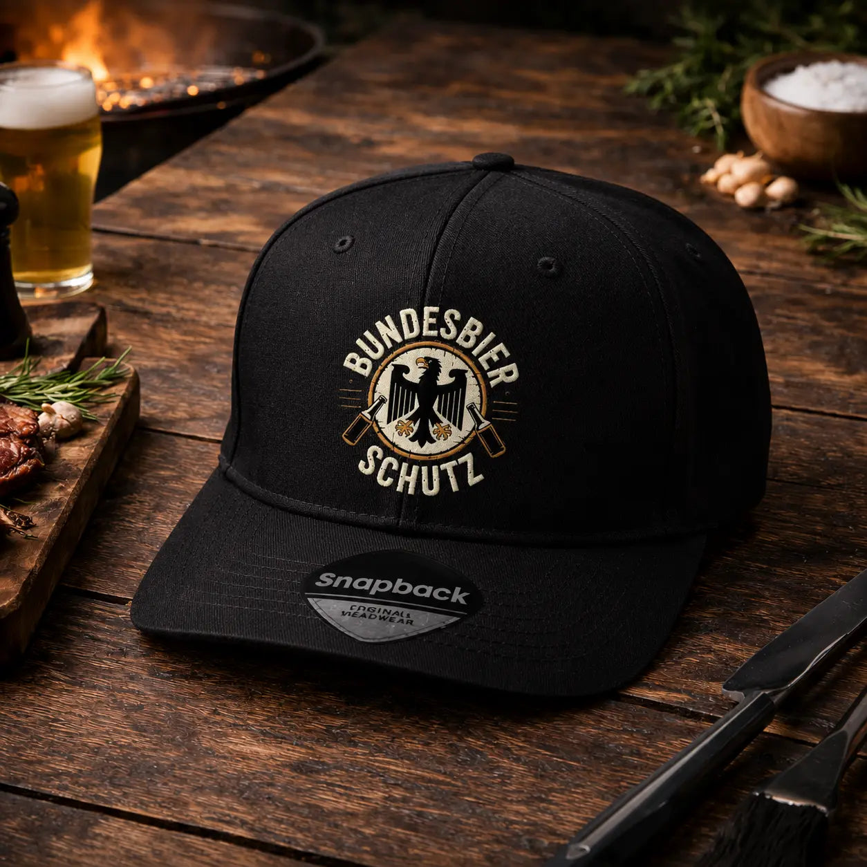 Snapback Cap – Federal Beer Protection
