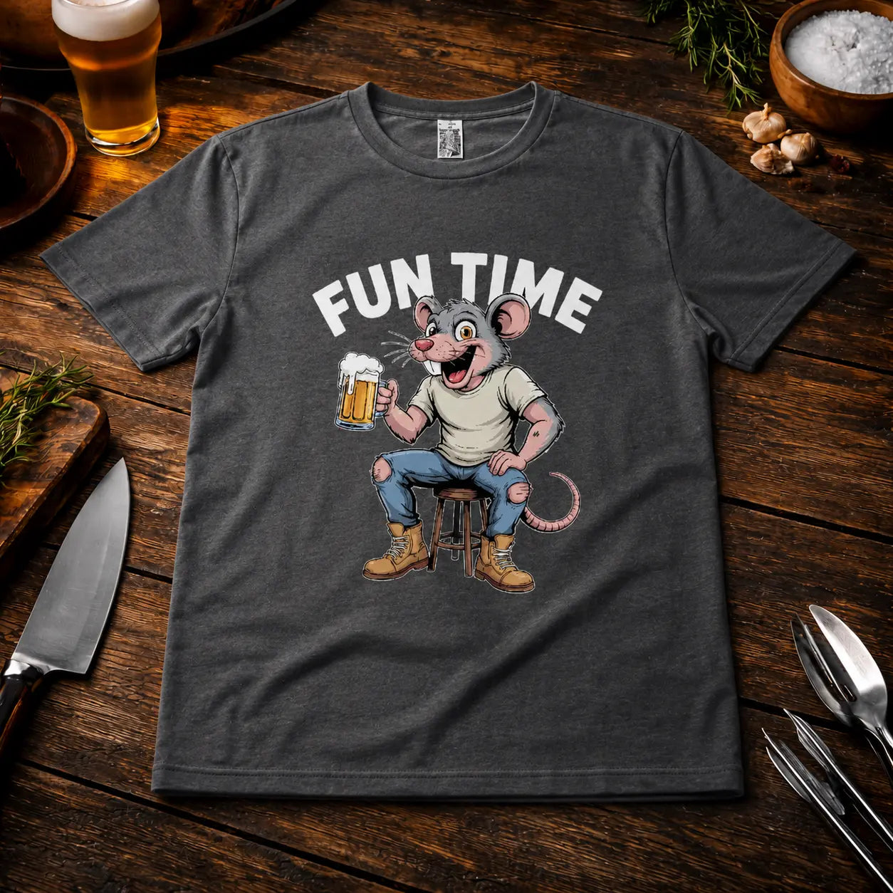 FUN TIME – Oversized Shirt