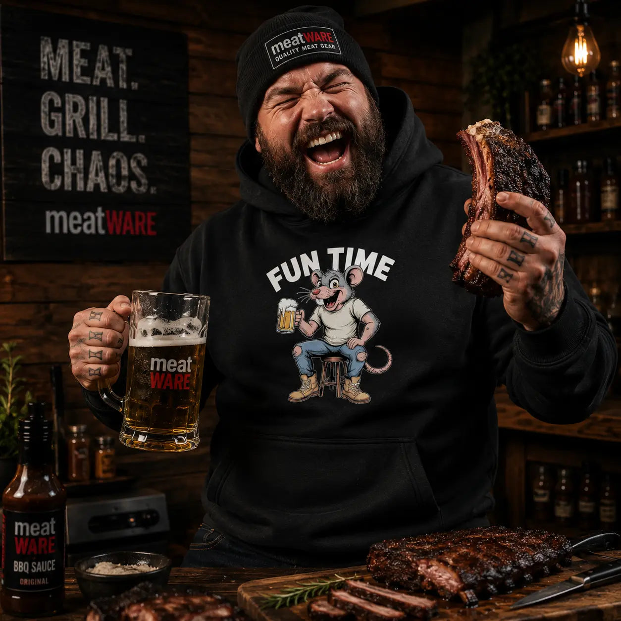 FUN TIME – Oversized Hoodie