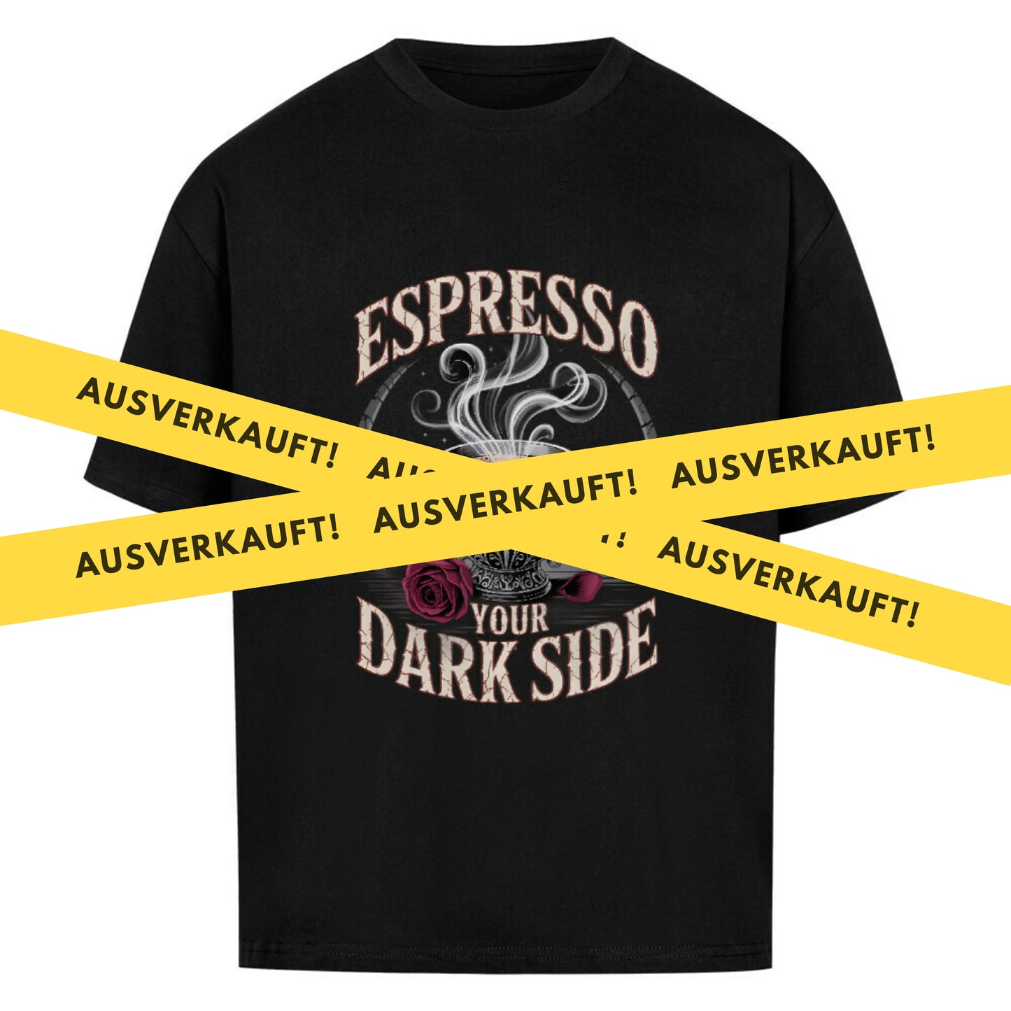 ☕🔥 Espresso Your Dark Side – Oversized Shirt MarketPrint