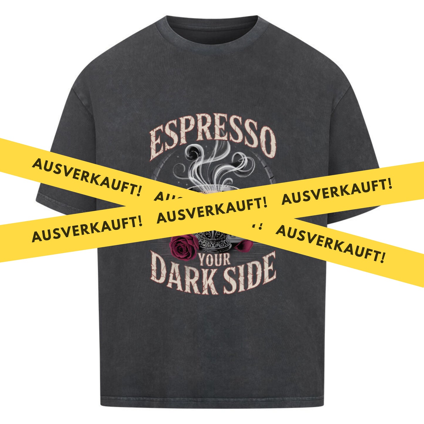 ☕🔥 Espresso Your Dark Side – Oversized Shirt MarketPrint