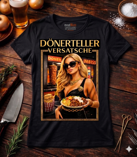 Dönerteller Versatsche Damen Shirt | Organic Cotton | Fashion Parodie