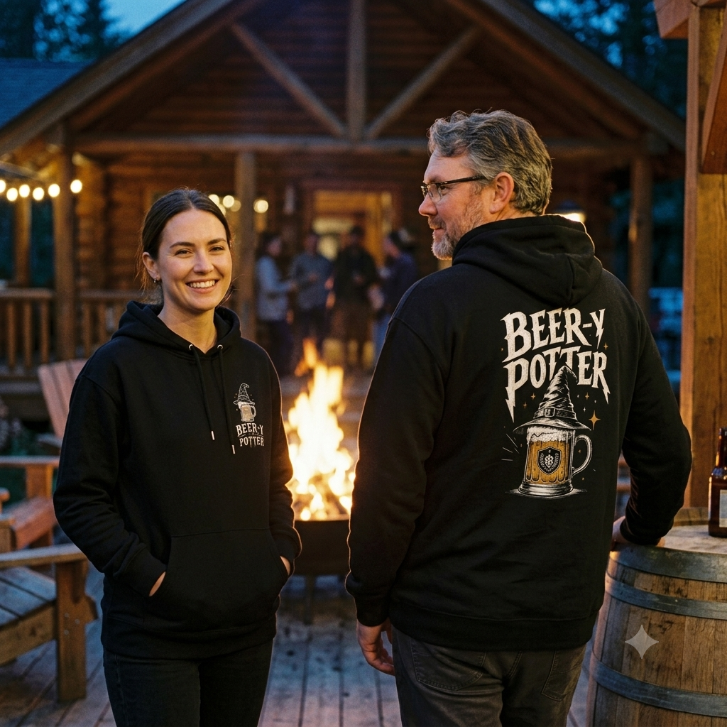 Beer-Y-Potter -  Premium Streetware Hoodie