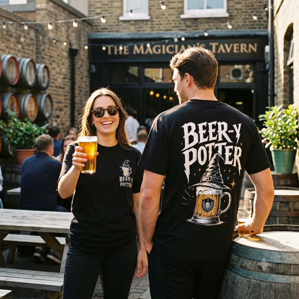 Beer-Y-Potter- Premium Streetware T-Shirt