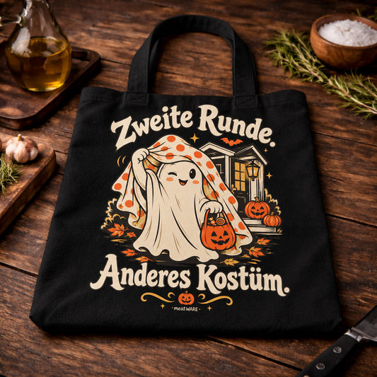 Zweite Runde Anderes Kostüm - Lustige Trick or Treat Tasche