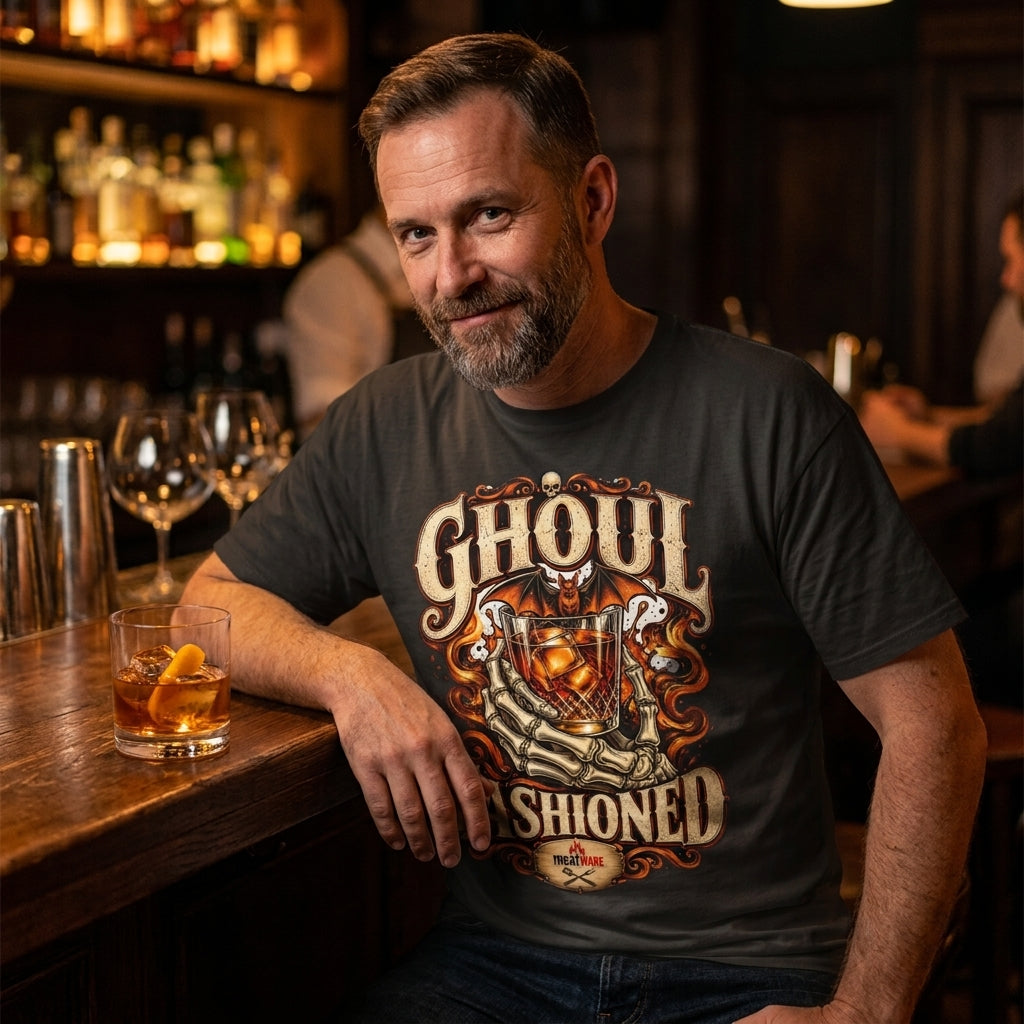 Ghoul Fashioned Whiskey – Lustiges Halloween Cocktail Oversized T-Shirt