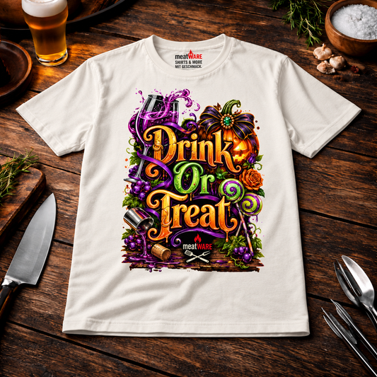 Drink Or Treat – Lustiges Halloween Cocktail Oversized Shirt
