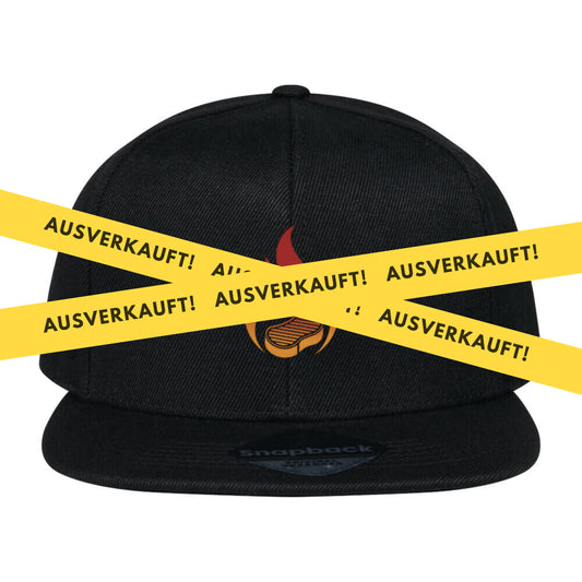🔥 Meatware Flame Logo – Snapback Cap MarketPrint