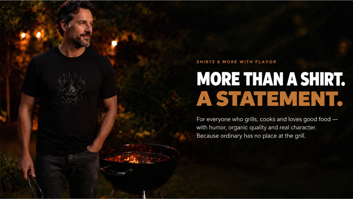 Meatware statement shirt BBQ hero