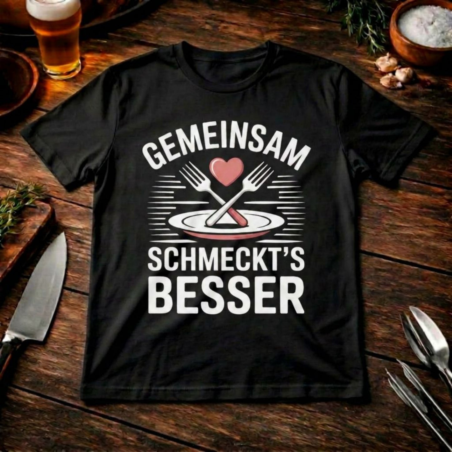 Gemeinsam schmeckt’s besser – Oversized Shirt (BBQ & Lifestyle)