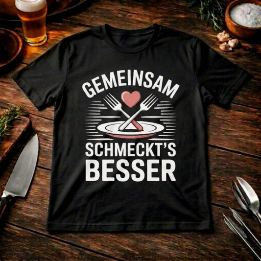 Gemeinsam schmeckt’s besser – Oversized Shirt (BBQ & Lifestyle)