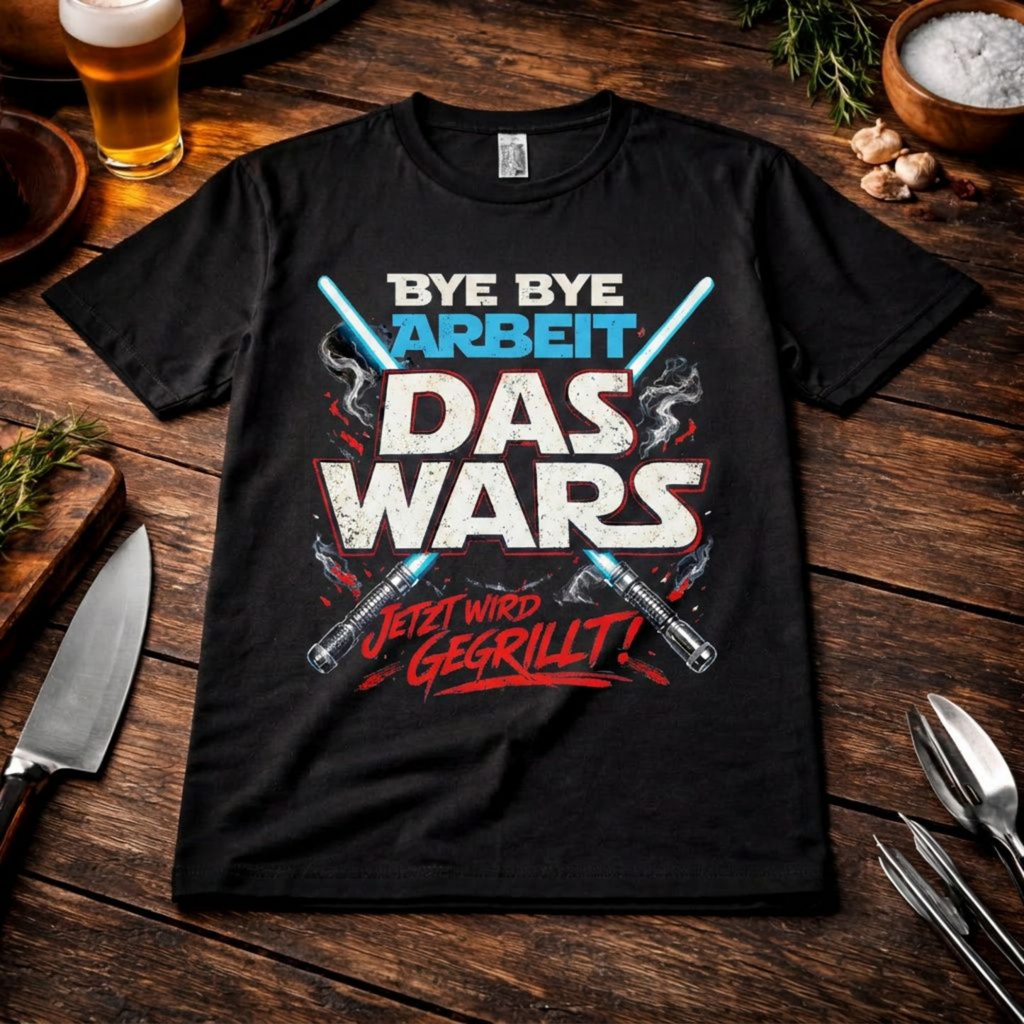 Das Wars Abschied Grillen T-Shirt – Lustiges Geschenk zum Ruhestand | Meatware®