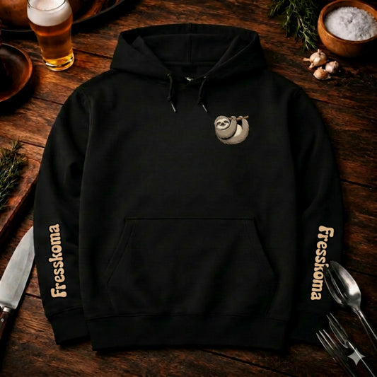 Fresskoma Classic Hoodie – Full Print Edition | Vorne, Hinten & Ärmel-Design