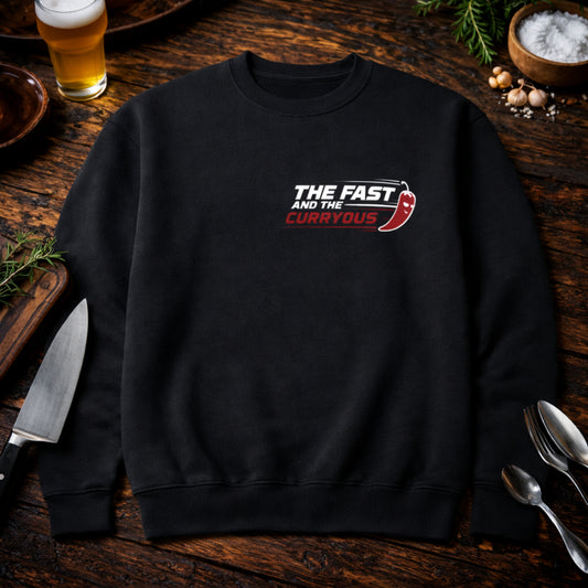 The Fast and the Curryous Bio Premium Organic Sweatshirt