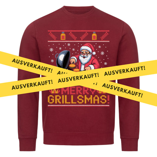 🔥 Merry Grillsmas – Lustiges Ugly Christmas BBQ Sweatshirt MarketPrint