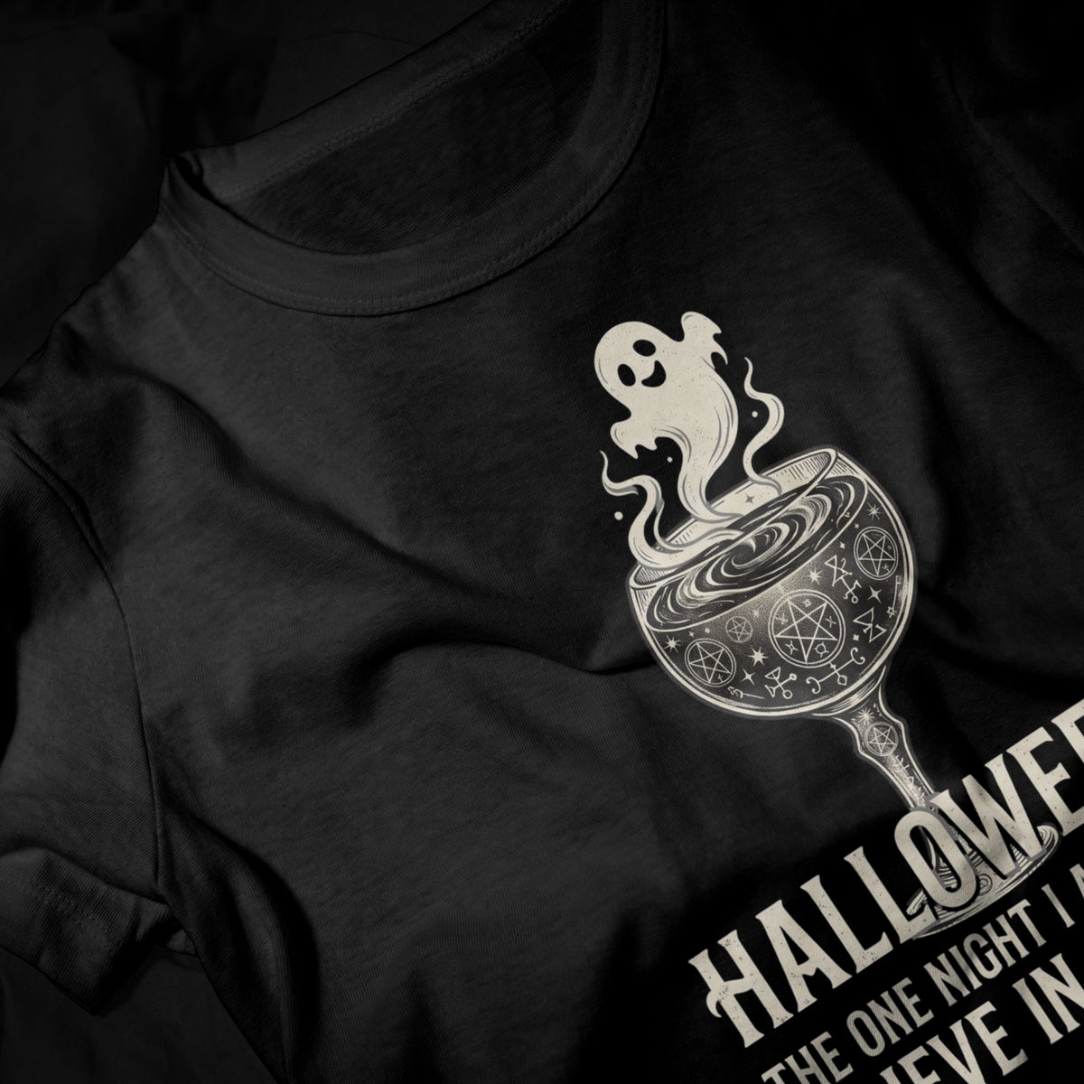 Halloween Believe in Spirits – Lustiges Party Oversized Shirt