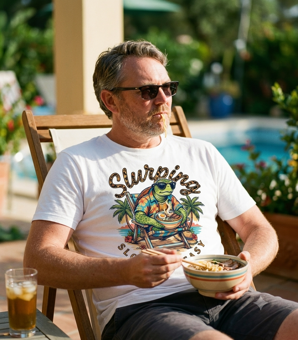 Slurping Slow and Easy - Premium T-Shirt