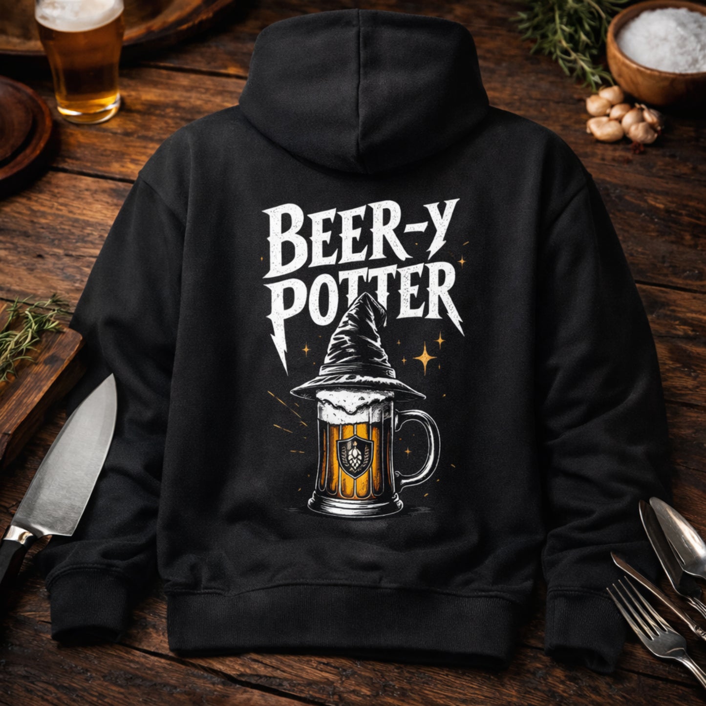 Beer-Y-Potter -  Premium Streetware Hoodie