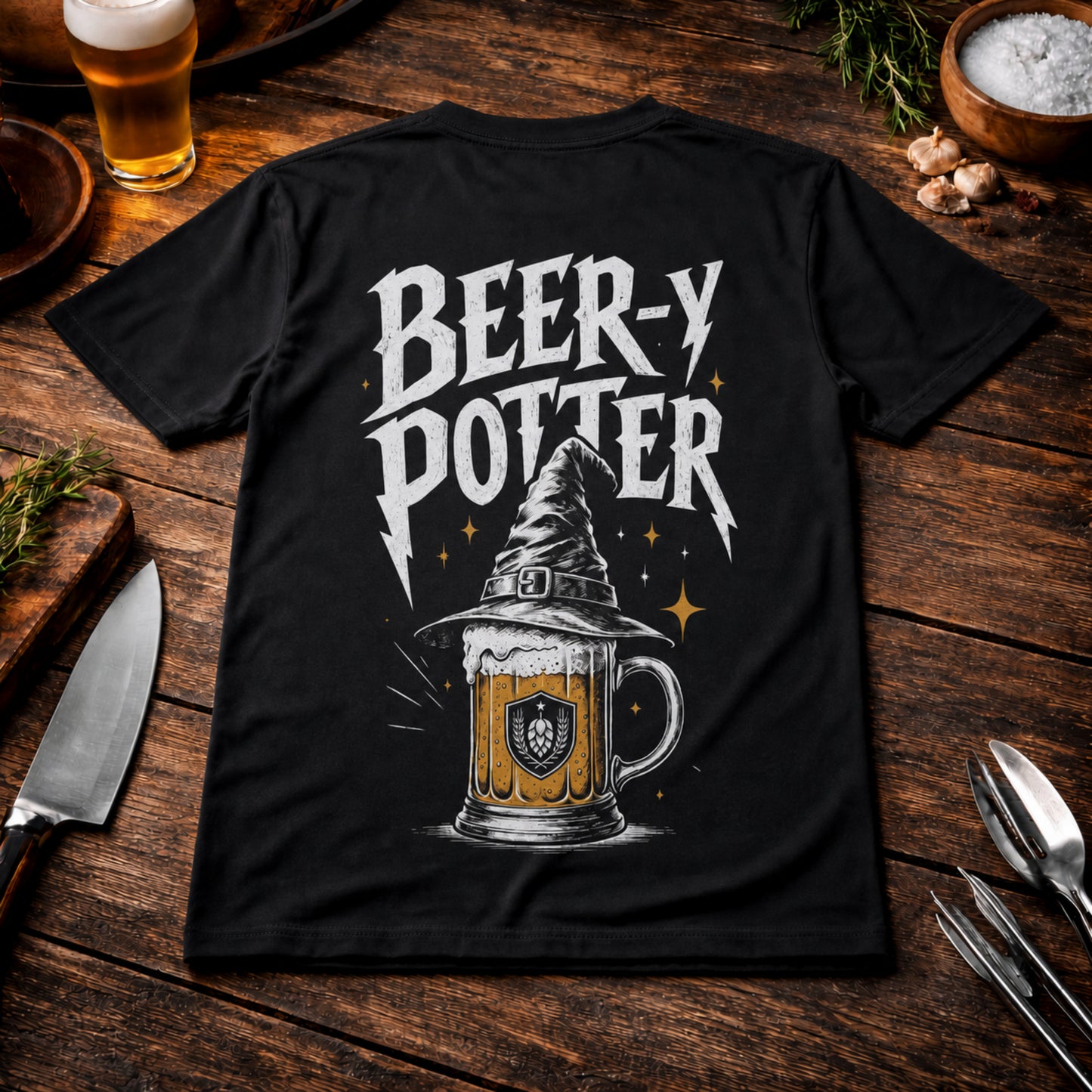 Beer-Y-Potter- Premium Streetware T-Shirt