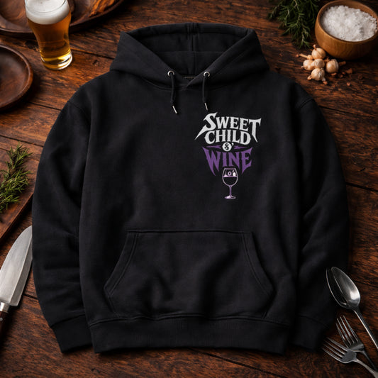 Sweet Child O' Wine -  Oversized Streetware Hoodie