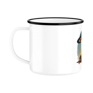 Alien BBQ - Emaille Tasse | Mug | Meatware