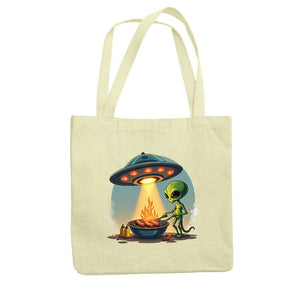 Alien BBQ - Jutebeutel | Bag | Meatware