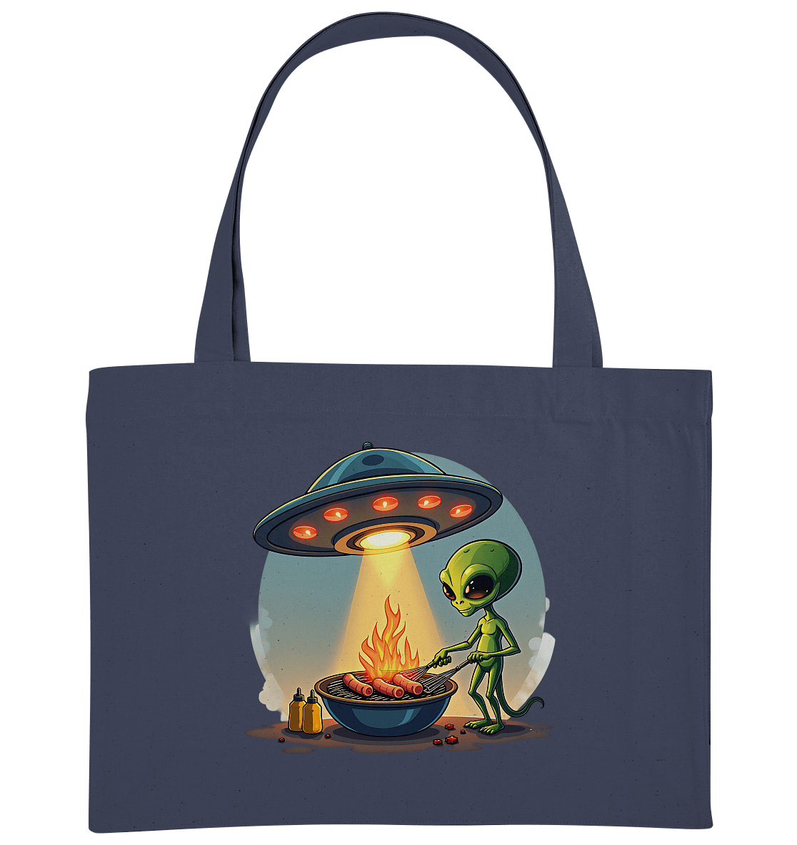Alien BBQ - Organic Shopping - Bag | Taschen | Meatware