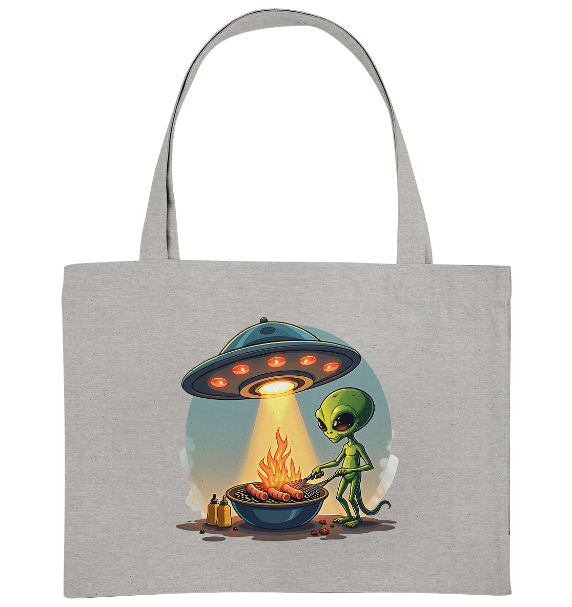 Alien BBQ - Organic Shopping - Bag | Taschen | Meatware