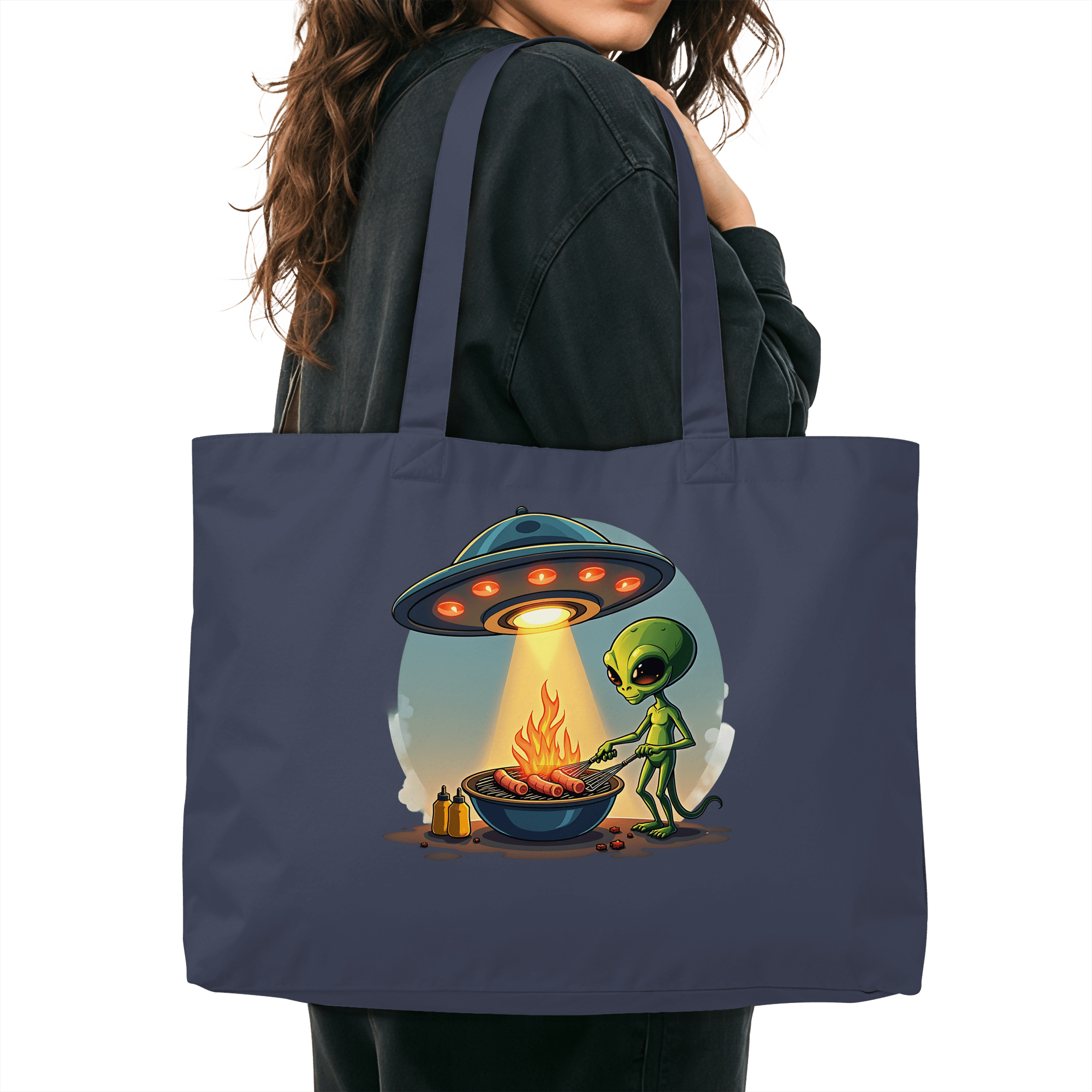 Alien BBQ - Organic Shopping - Bag | Taschen | Meatware