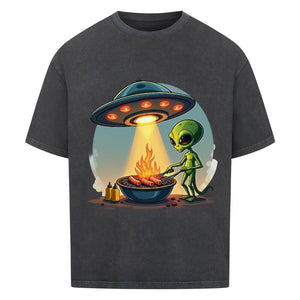 Alien BBQ - VACANCY Oversized Shirt | T-Shirt | Meatware