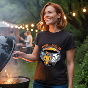 Allwettergriller – Es gibt kein schlechtes Wetter - HigherBlanks Premium T-Shirt | T-Shirt | Meatware