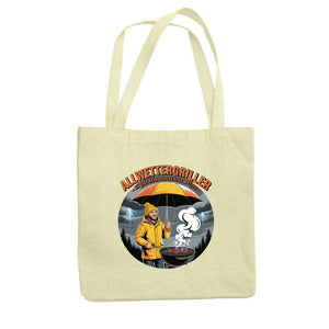 Allwettergriller – Es gibt kein schlechtes Wetter - Jutebeutel | Bag | Meatware