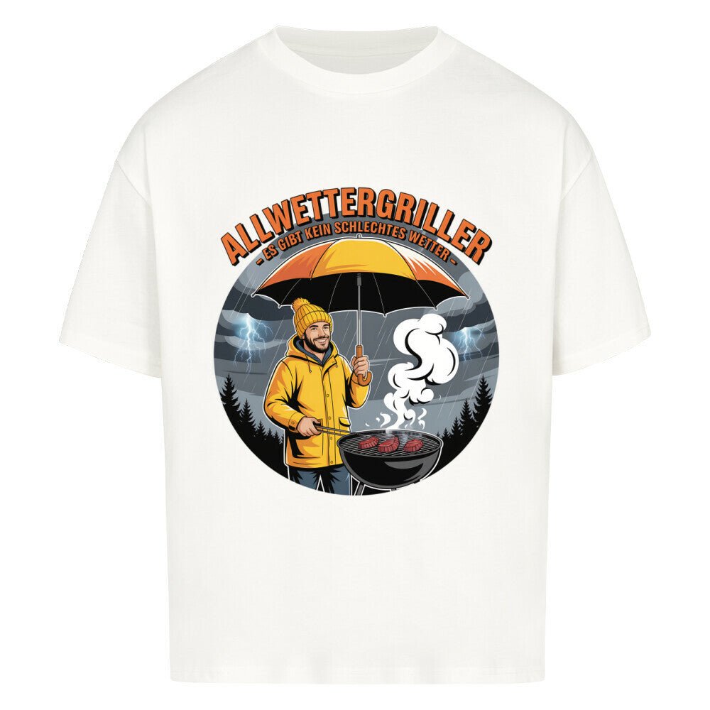 Allwettergriller – Es gibt kein schlechtes Wetter - VACANCY Oversized Shirt | T-Shirt | Meatware
