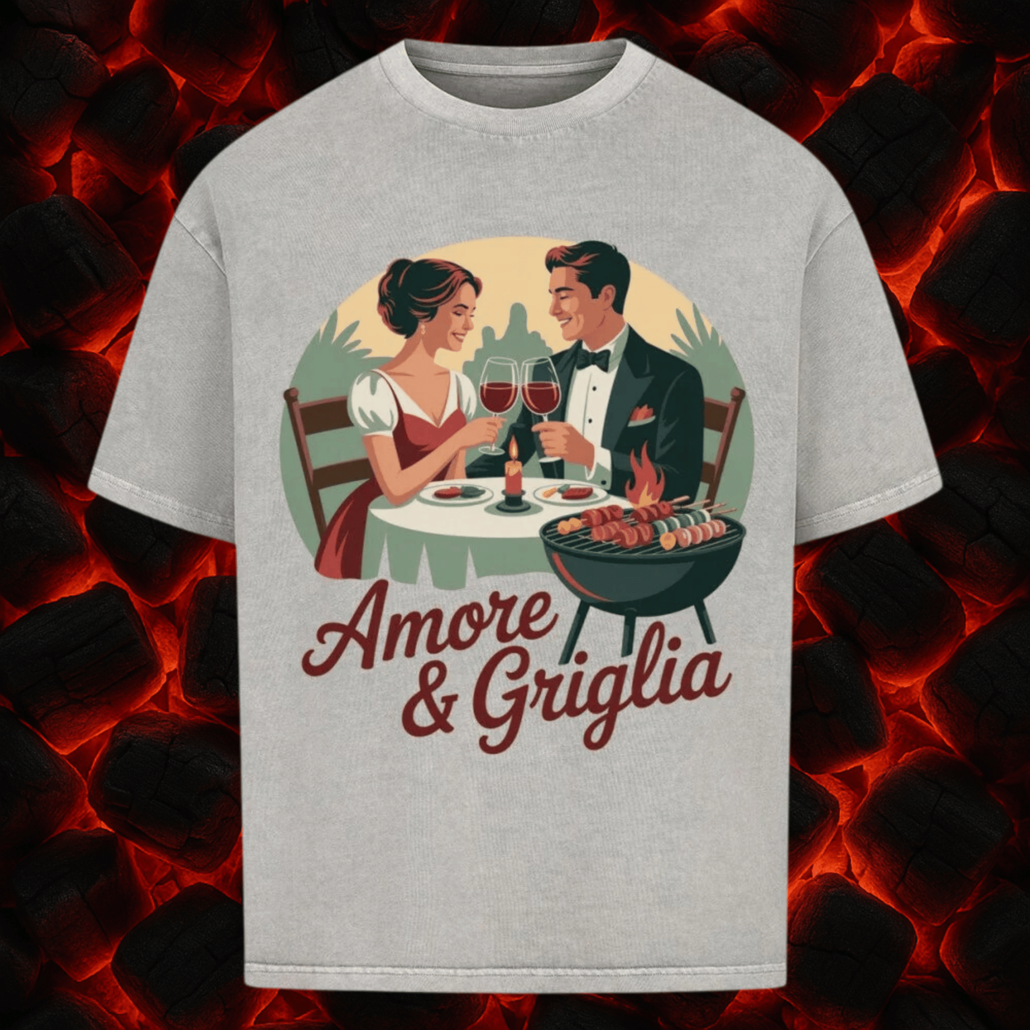 Amore & Griglia - VACANCY Oversized Shirt | T-Shirt | Meatware