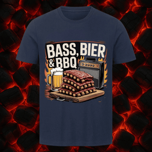 Bass, Bier & BBQ traditionell - HigherBlanks Premium T-Shirt | T-Shirt | Meatware