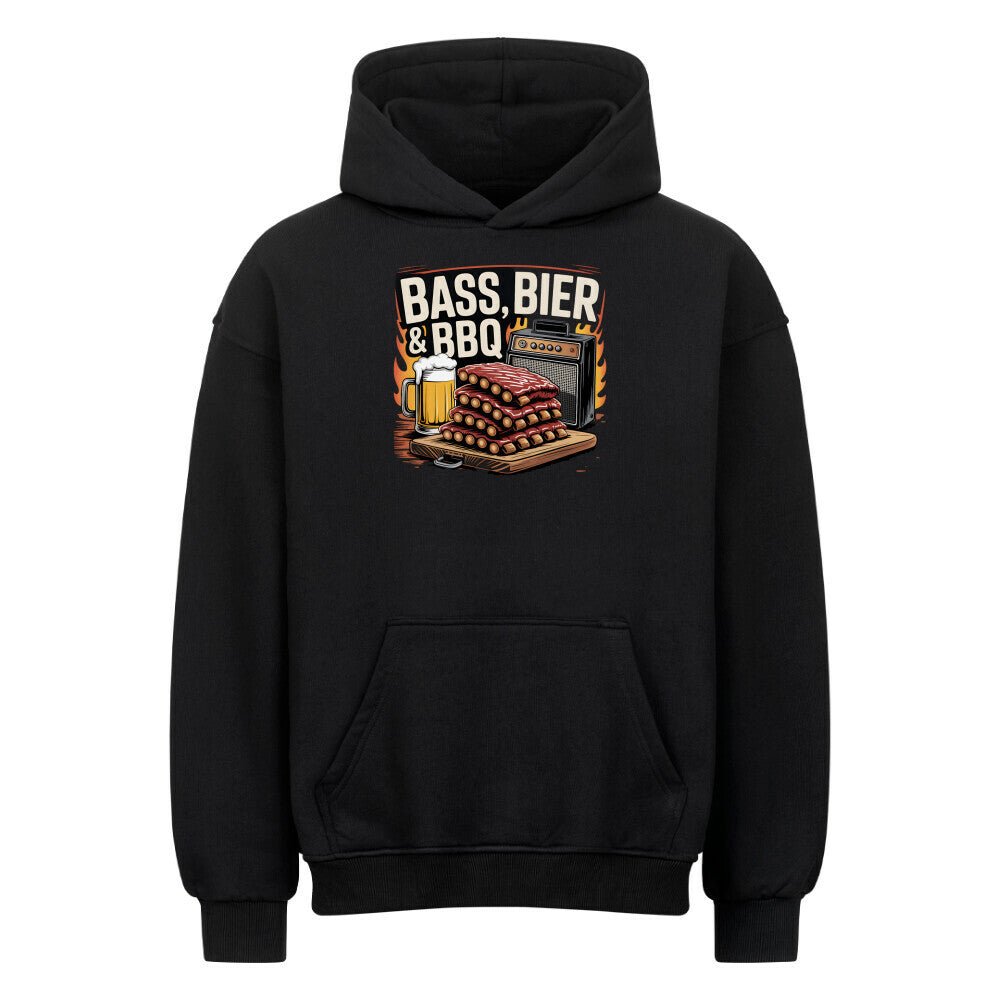 Bass, Bier & BBQ traditionell - VACANCY Oversized Hoodie | Hoodie | Meatware