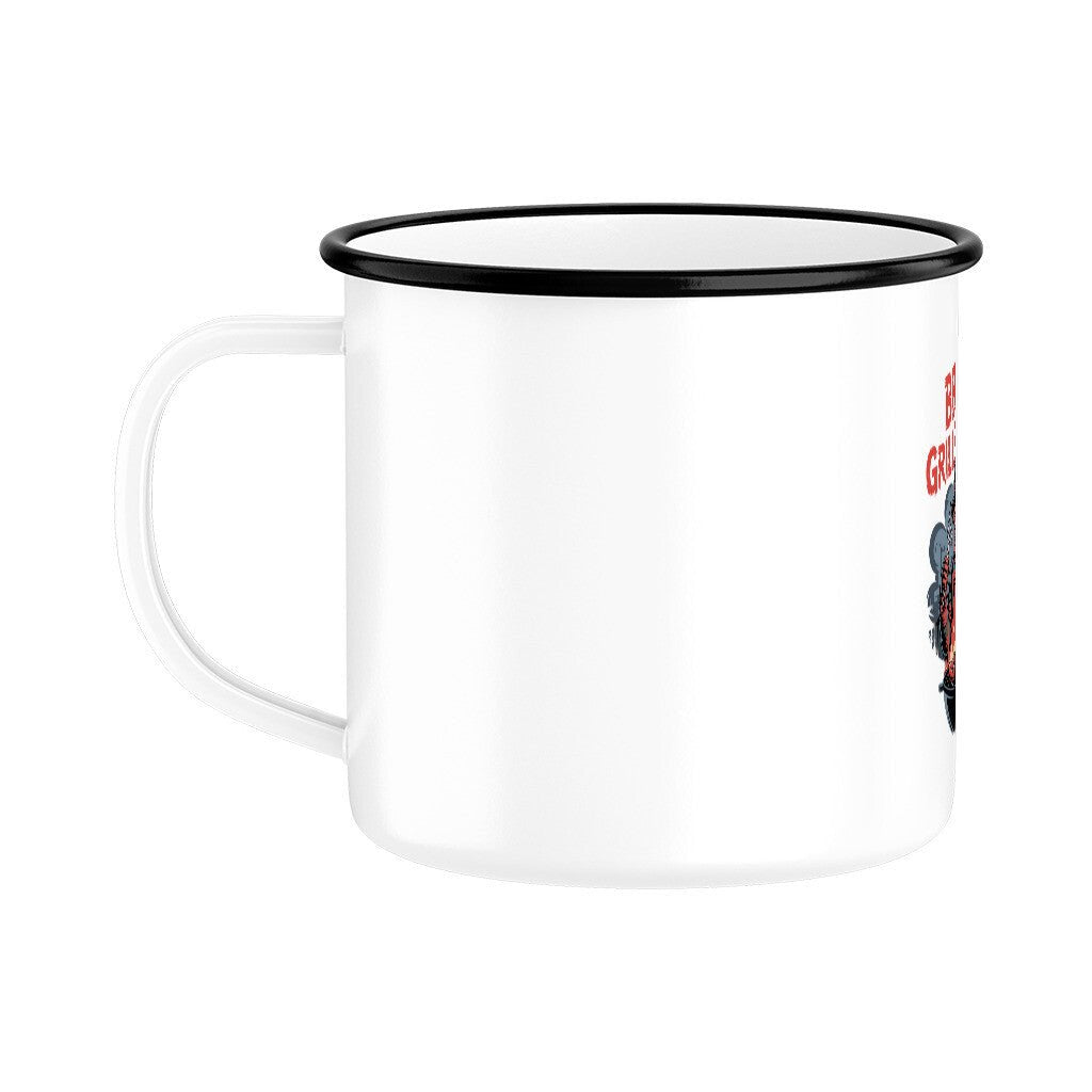BBQ on Grill Street - Emaille Tasse | Mug | Meatware