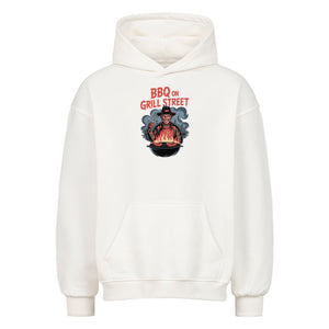 BBQ on Grill Street - VACANCY Oversized Hoodie | Hoodie | Meatware