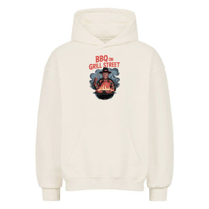 BBQ on Grill Street - VACANCY Oversized Hoodie | Hoodie | Meatware